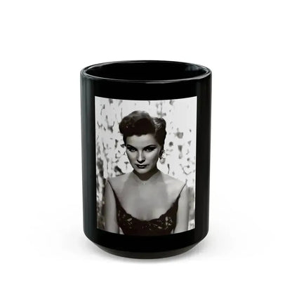 Debra Paget #48 1 (Vintage Female Icon) Black Coffee Mug 15oz - Go Mug Yourself
