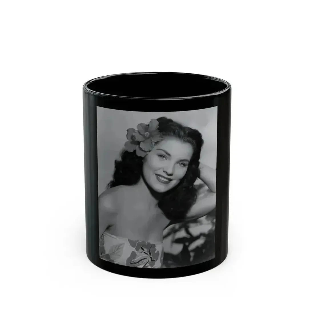 Debra Paget #49 1 (Vintage Female Icon) Black Coffee Mug 11oz - Go Mug Yourself