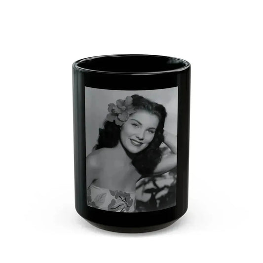 Debra Paget #49 1 (Vintage Female Icon) Black Coffee Mug 15oz - Go Mug Yourself