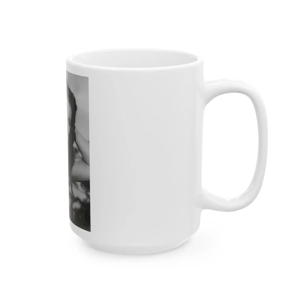 Debra Paget #49 (Vintage Female Icon) White Coffee Mug-Go Mug Yourself