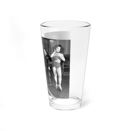 Debra Paget #493 (Vintage Female Icon) Pint Glass 16oz-Go Mug Yourself