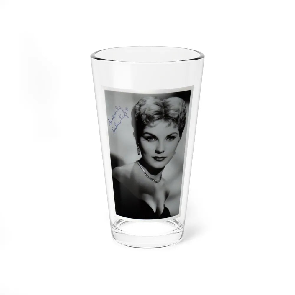 Debra Paget #50 (Vintage Female Icon) Pint Glass 16oz-16oz-Go Mug Yourself