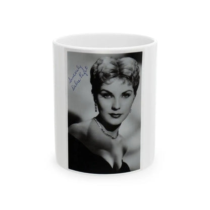 Debra Paget #50 (Vintage Female Icon) White Coffee Mug-11oz-Go Mug Yourself