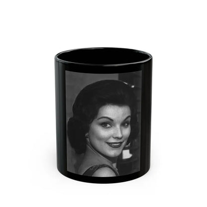 Debra Paget #506 (Vintage Female Icon) Black Coffee Mug-11oz-Go Mug Yourself