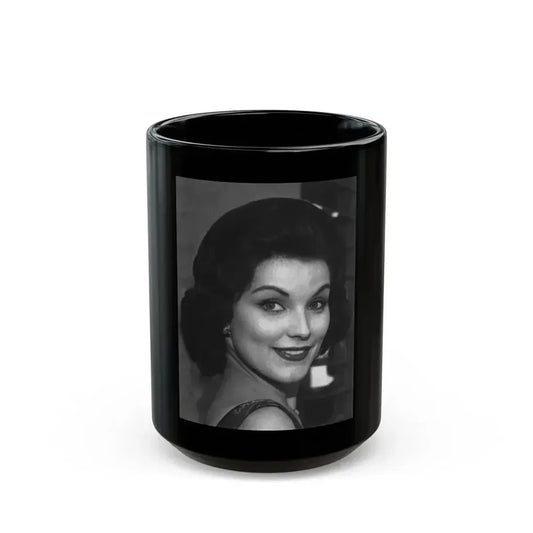 Debra Paget #506 (Vintage Female Icon) Black Coffee Mug 15oz - Go Mug Yourself