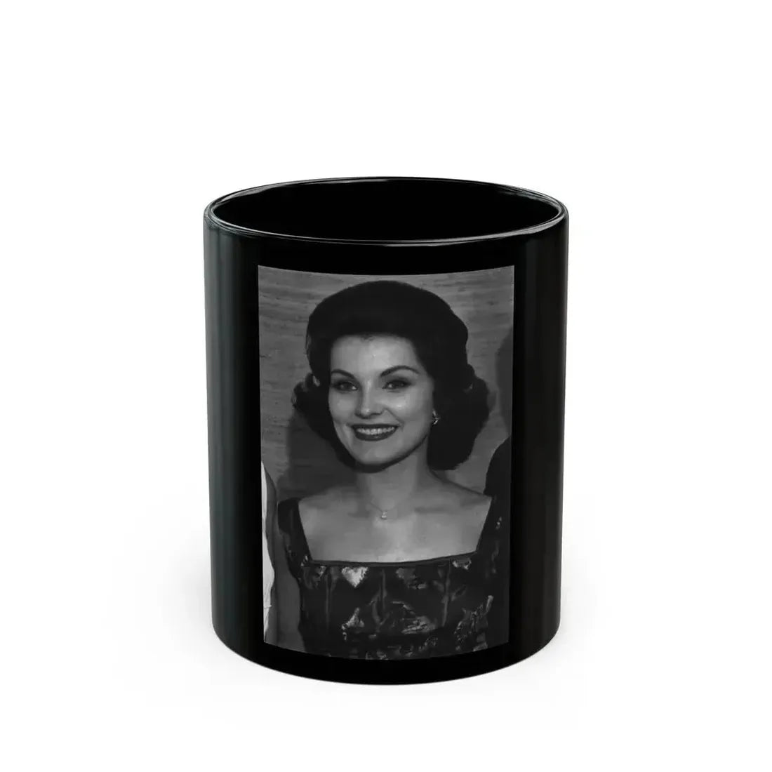 Debra Paget #507 (Vintage Female Icon) Black Coffee Mug 11oz - Go Mug Yourself