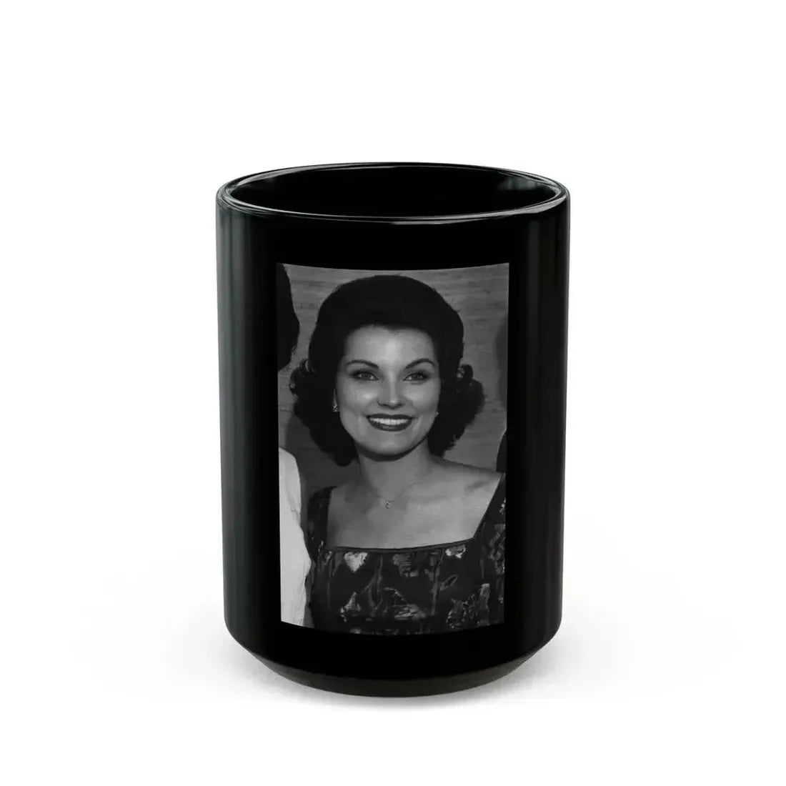 Debra Paget #508 (Vintage Female Icon) Black Coffee Mug 15oz - Go Mug Yourself