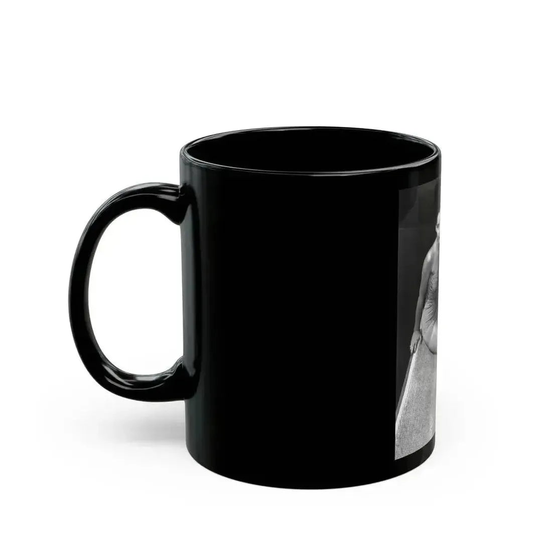 Debra Paget #510 1 (Vintage Female Icon) Black Coffee Mug - Go Mug Yourself