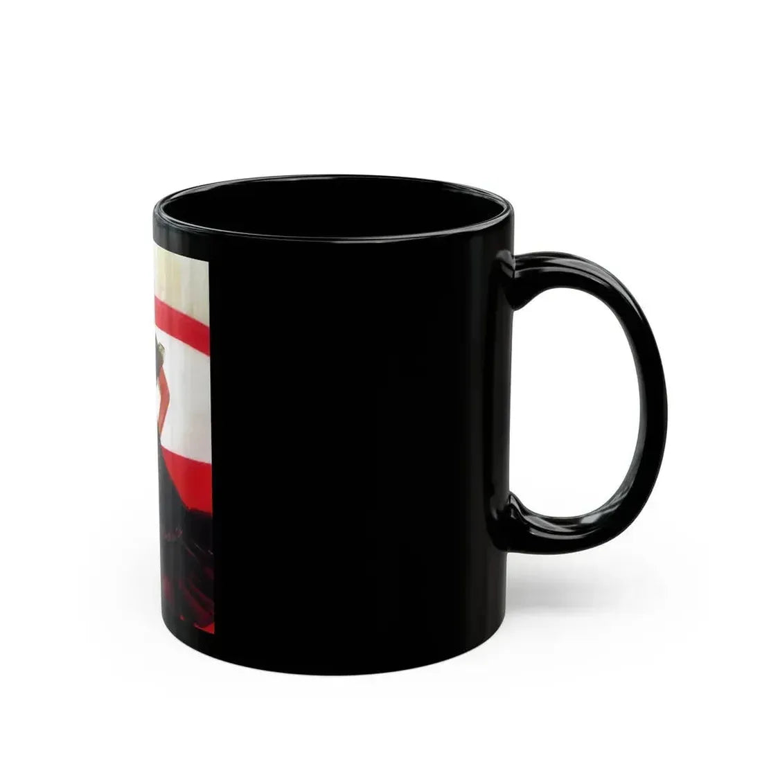 Debra Paget #52 (Vintage Female Icon) Black Coffee Mug - Go Mug Yourself