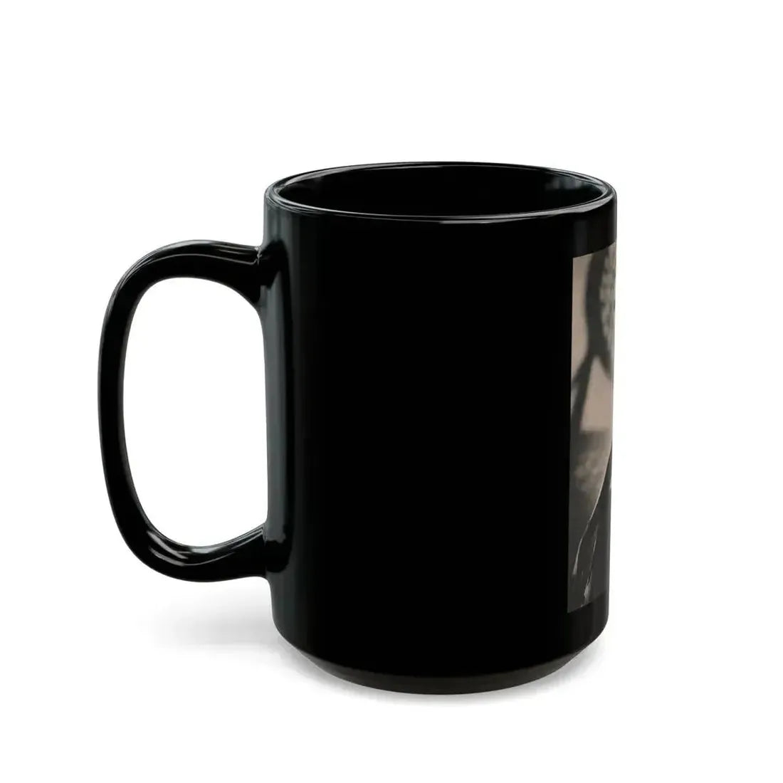 Debra Paget #523 - Magazine Page Circa 50's (Vintage Female Icon) Black Coffee Mug - Go Mug Yourself