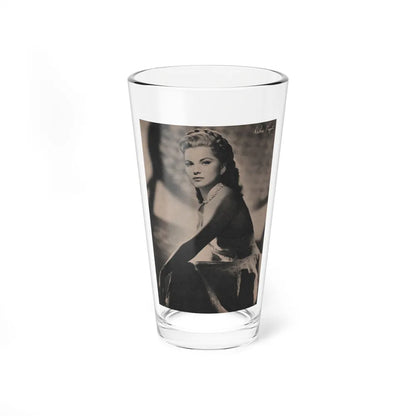 Debra Paget #523 - Magazine Page Circa 50's (Vintage Female Icon) Pint Glass 16oz-16oz-Go Mug Yourself