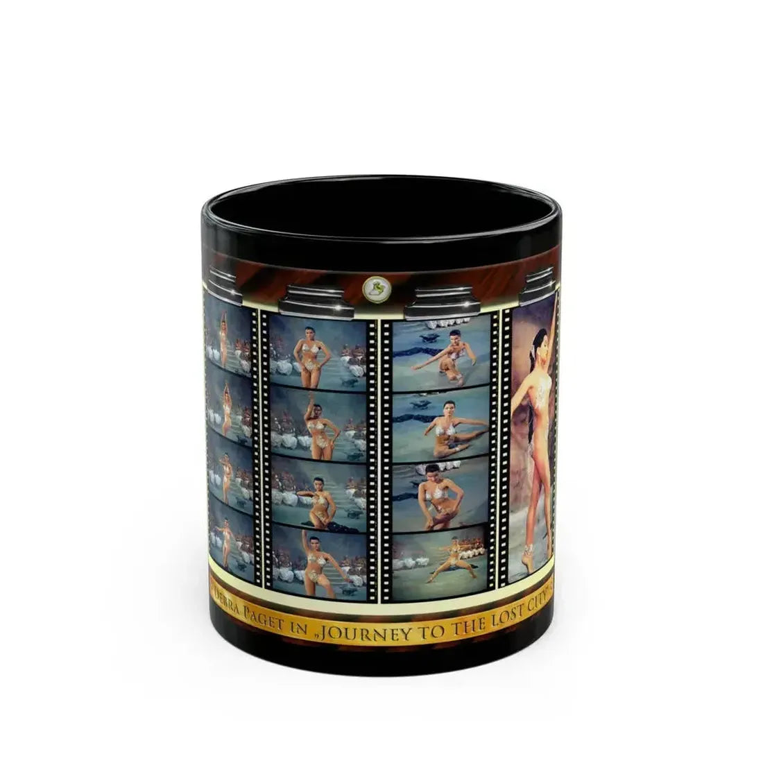 Debra Paget #533 (Vintage Female Icon) Black Coffee Mug 11oz - Go Mug Yourself