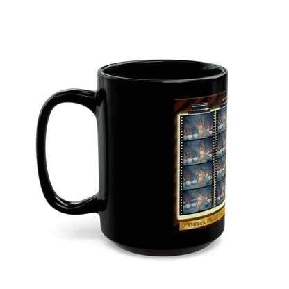 Debra Paget #533 (Vintage Female Icon) Black Coffee Mug - Go Mug Yourself