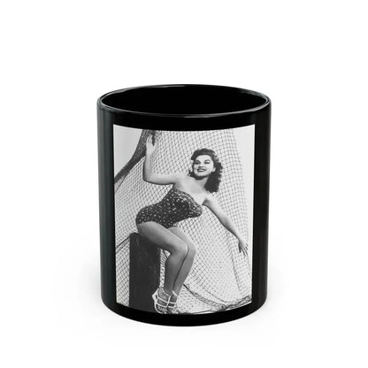 Debra Paget #536 (Vintage Female Icon) Black Coffee Mug 11oz - Go Mug Yourself