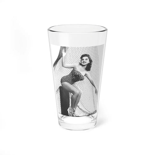 Debra Paget #536 (Vintage Female Icon) Pint Glass 16oz-16oz-Go Mug Yourself