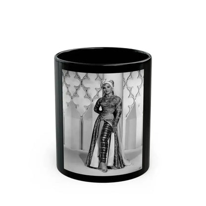 Debra Paget #537 (Vintage Female Icon) Black Coffee Mug 11oz - Go Mug Yourself
