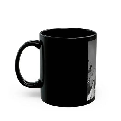 Debra Paget #556 (Vintage Female Icon) Black Coffee Mug - Go Mug Yourself