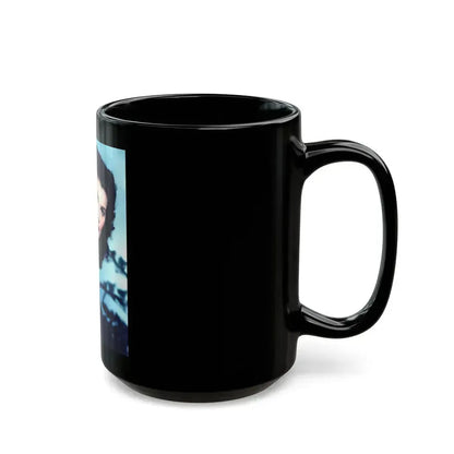 Debra Paget #56 (Vintage Female Icon) Black Coffee Mug - Go Mug Yourself