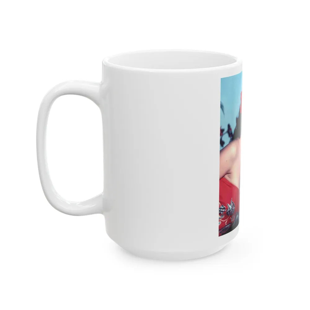 Debra Paget #56 (Vintage Female Icon) White Coffee Mug-Go Mug Yourself