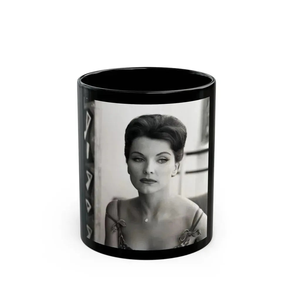 Debra Paget #572 (Vintage Female Icon) Black Coffee Mug 11oz - Go Mug Yourself