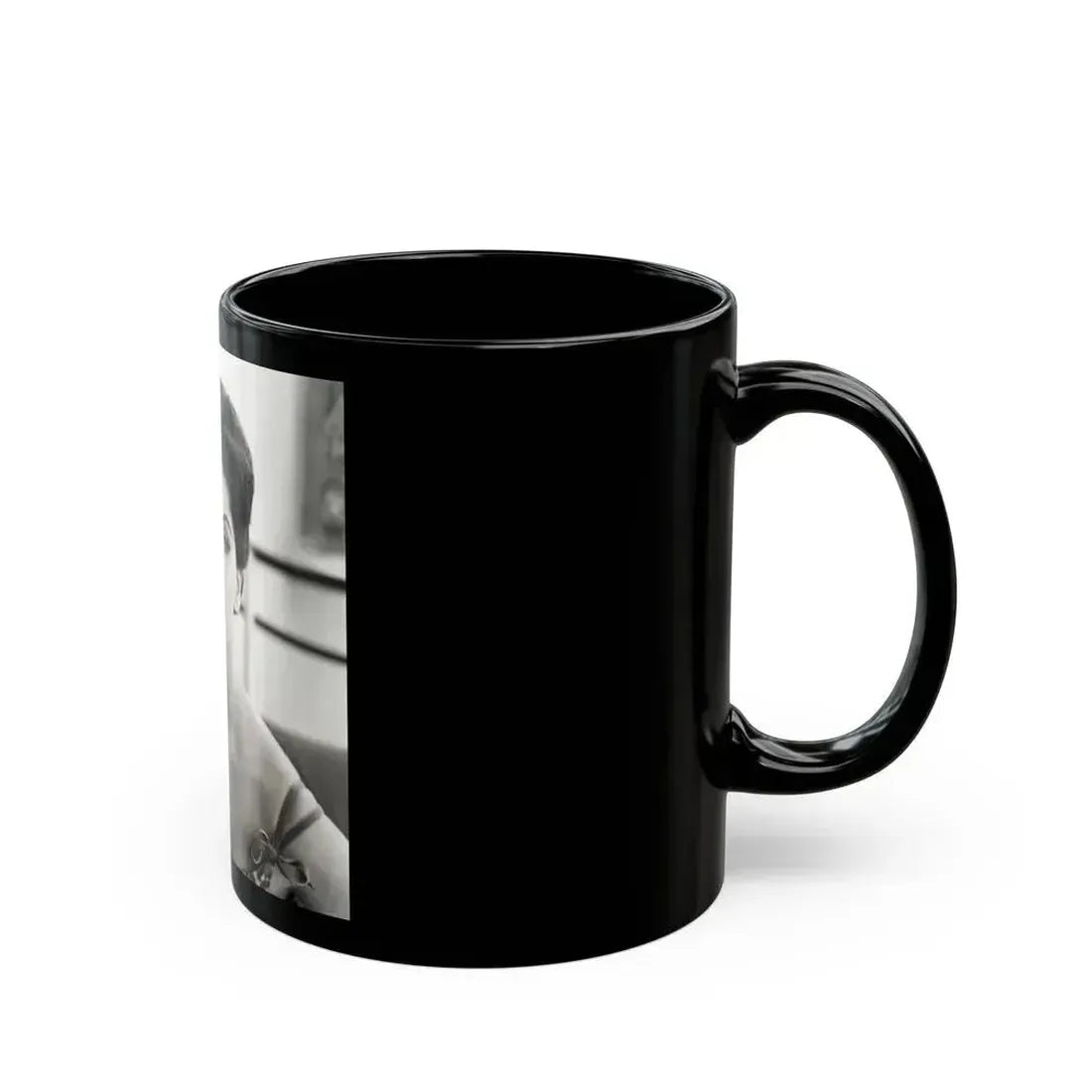 Debra Paget #572 (Vintage Female Icon) Black Coffee Mug - Go Mug Yourself