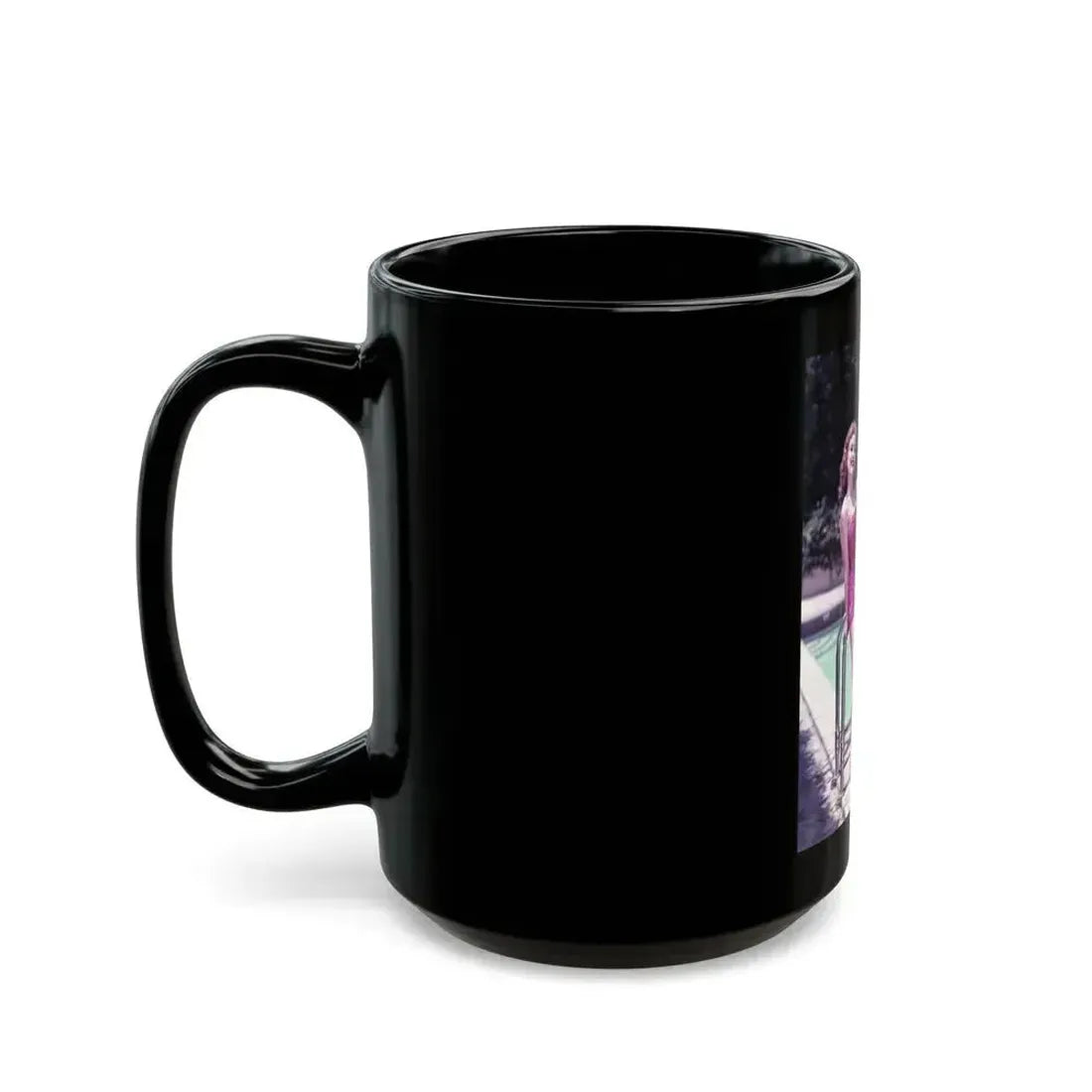 Debra Paget #590 (Vintage Female Icon) Black Coffee Mug - Go Mug Yourself