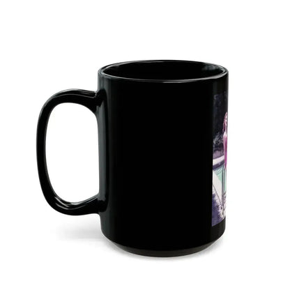 Debra Paget #590 (Vintage Female Icon) Black Coffee Mug - Go Mug Yourself