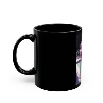 Debra Paget #590 (Vintage Female Icon) Black Coffee Mug - Go Mug Yourself