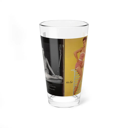 Debra Paget #597 - Modern Screen Pin-Ups Magazine Issue #1 (Vintage Female Icon) Pint Glass 16oz-16oz-Go Mug Yourself