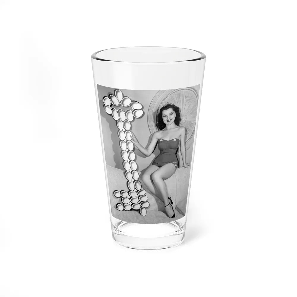 Debra Paget #599 (Vintage Female Icon) Pint Glass 16oz-16oz-Go Mug Yourself