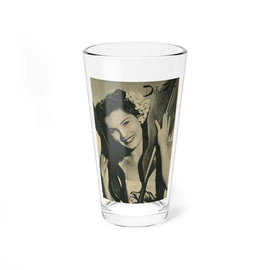 Debra Paget #607 (Vintage Female Icon) Pint Glass 16oz-16oz-Go Mug Yourself