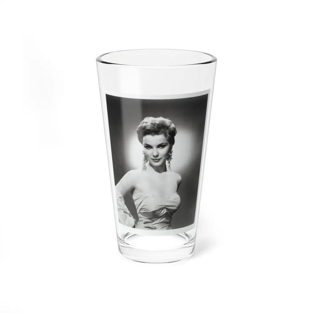 Debra Paget #614 - 8x10 B&W Upper Body Glamour Promo Photo circa 50's (Vintage Female Icon) Pint Glass 16oz-16oz-Go Mug Yourself