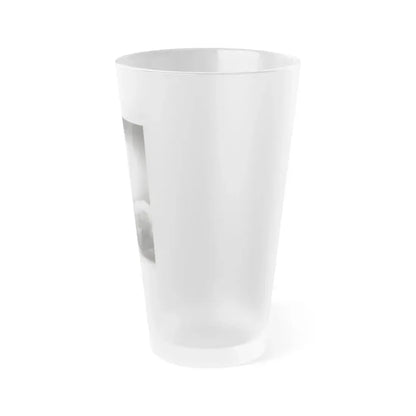 Debra Paget #616 - 8x10 B&W Full Body Glamour Promo Photo circa 50's (Vintage Female Icon) Frosted Pint Glass 16oz - Go Mug Yourself