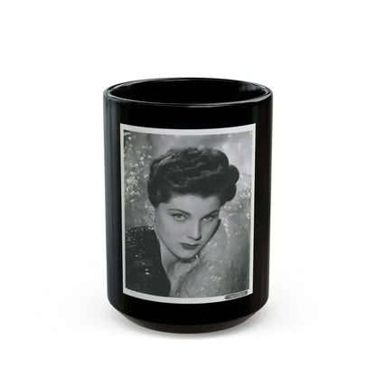 Debra Paget #617 (Vintage Female Icon) Black Coffee Mug 15oz - Go Mug Yourself