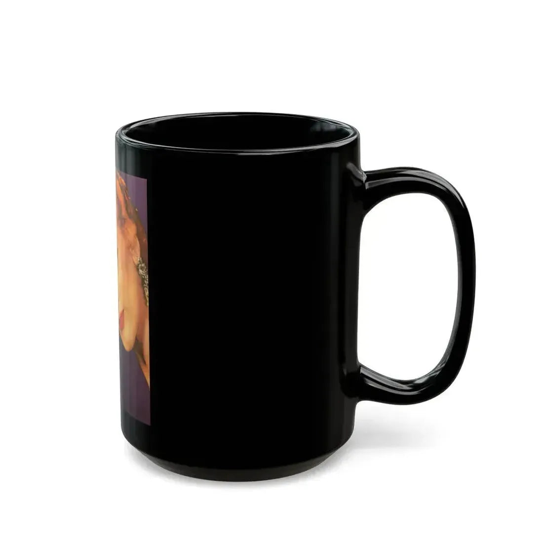 Debra Paget #618 (Vintage Female Icon) Black Coffee Mug - Go Mug Yourself