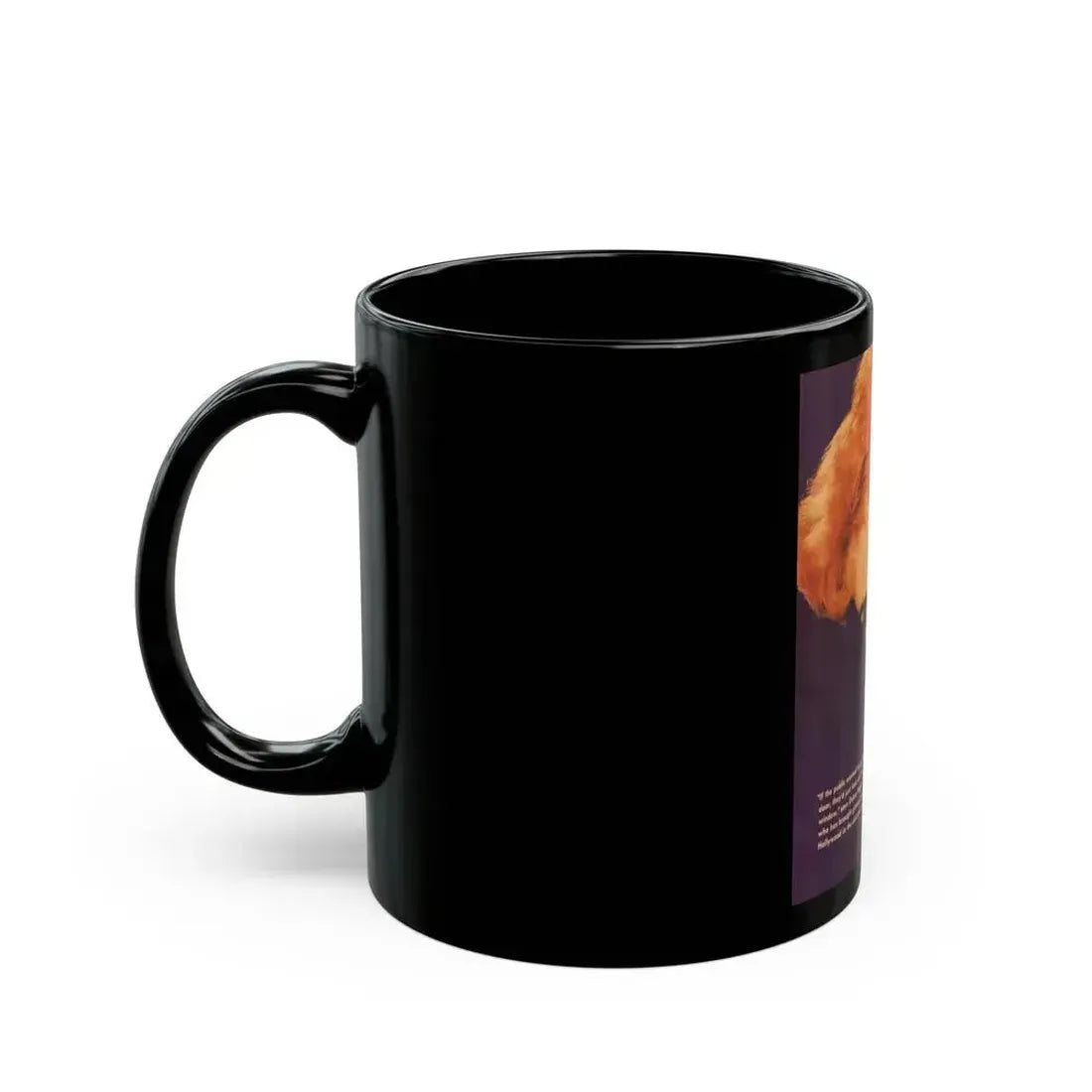 Debra Paget #618 (Vintage Female Icon) Black Coffee Mug - Go Mug Yourself