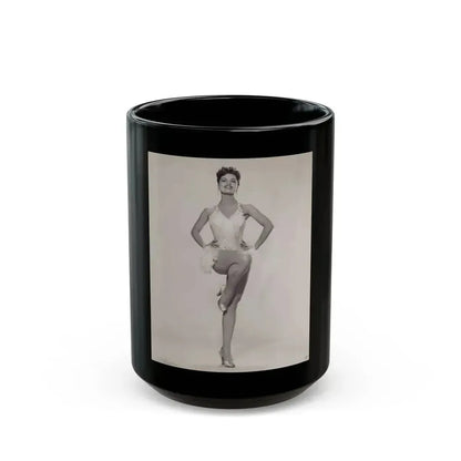 Debra Paget #620 (Vintage Female Icon) Black Coffee Mug 15oz - Go Mug Yourself