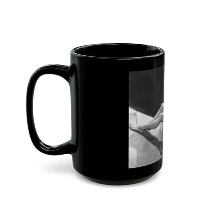 Debra Paget #626 (Vintage Female Icon) Black Coffee Mug - Go Mug Yourself