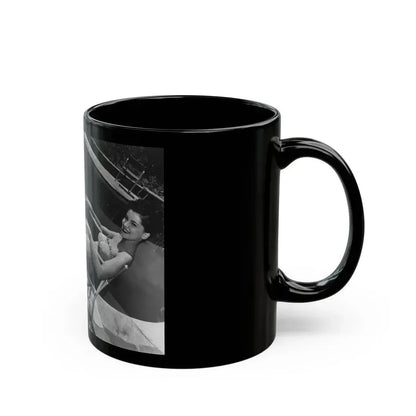 Debra Paget #626 (Vintage Female Icon) Black Coffee Mug - Go Mug Yourself