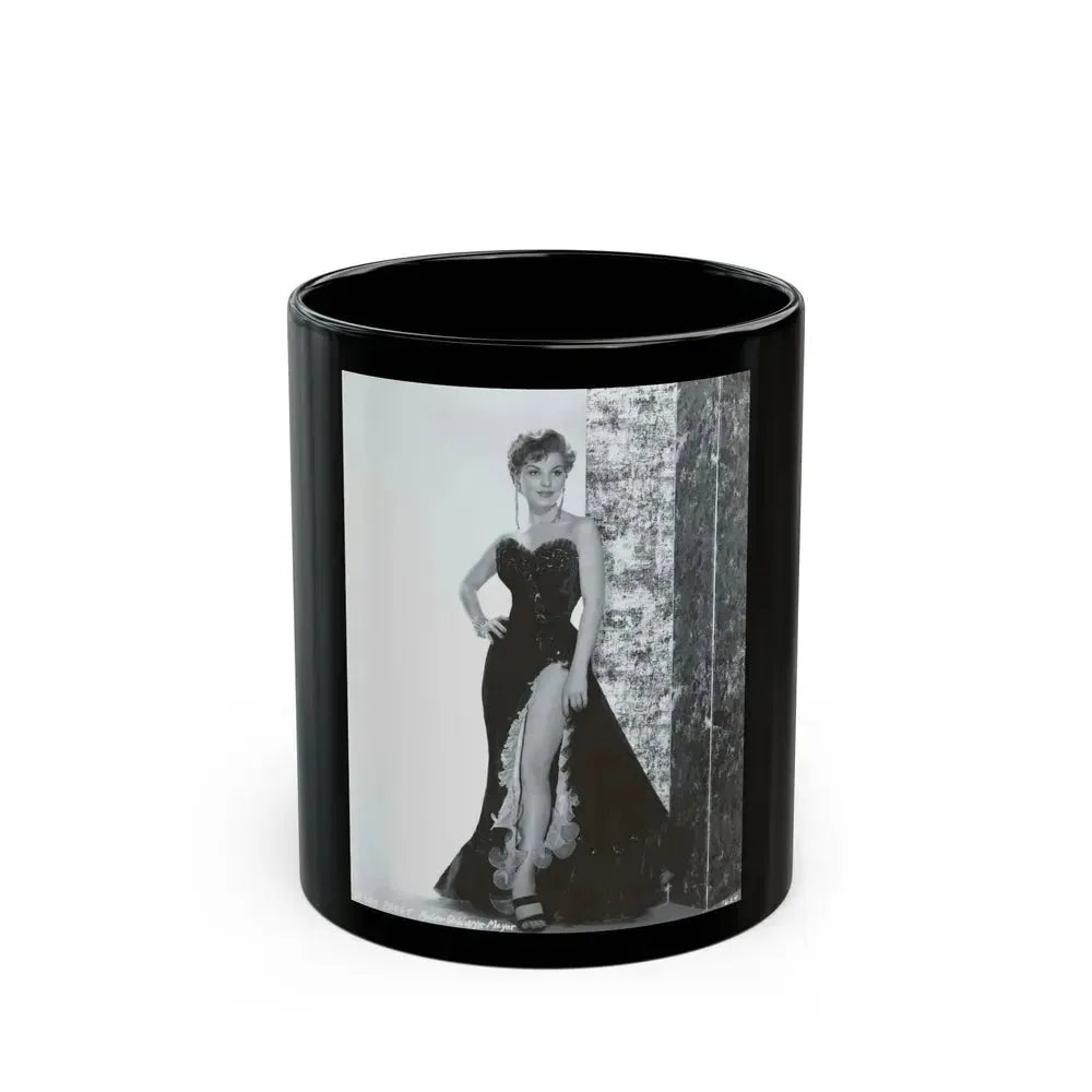 Debra Paget #636 (Vintage Female Icon) Black Coffee Mug 11oz - Go Mug Yourself