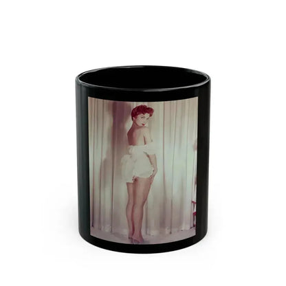 Debra Paget #64 3 (Vintage Female Icon) Black Coffee Mug 11oz - Go Mug Yourself