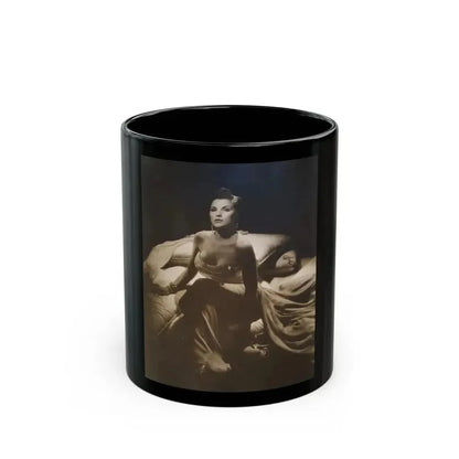 Debra Paget #644 (Vintage Female Icon) Black Coffee Mug 11oz - Go Mug Yourself