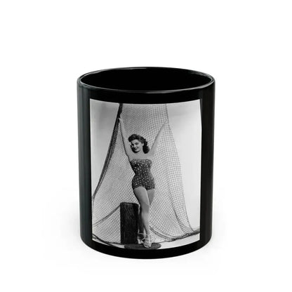 Debra Paget #648 (Vintage Female Icon) Black Coffee Mug 11oz - Go Mug Yourself