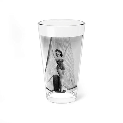 Debra Paget #648 (Vintage Female Icon) Pint Glass 16oz-16oz-Go Mug Yourself