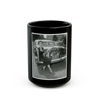 Debra Paget #649 (Vintage Female Icon) Black Coffee Mug 15oz - Go Mug Yourself