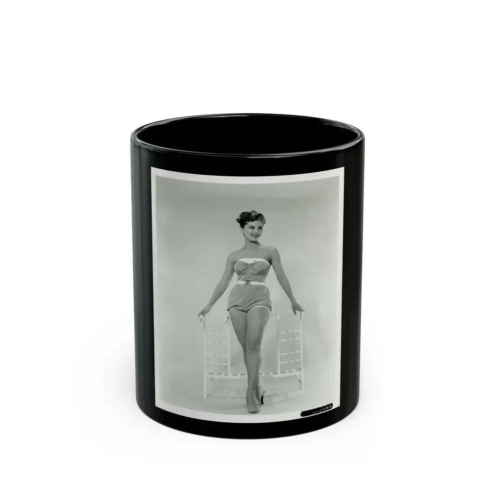 Debra Paget #651 (Vintage Female Icon) Black Coffee Mug 11oz - Go Mug Yourself