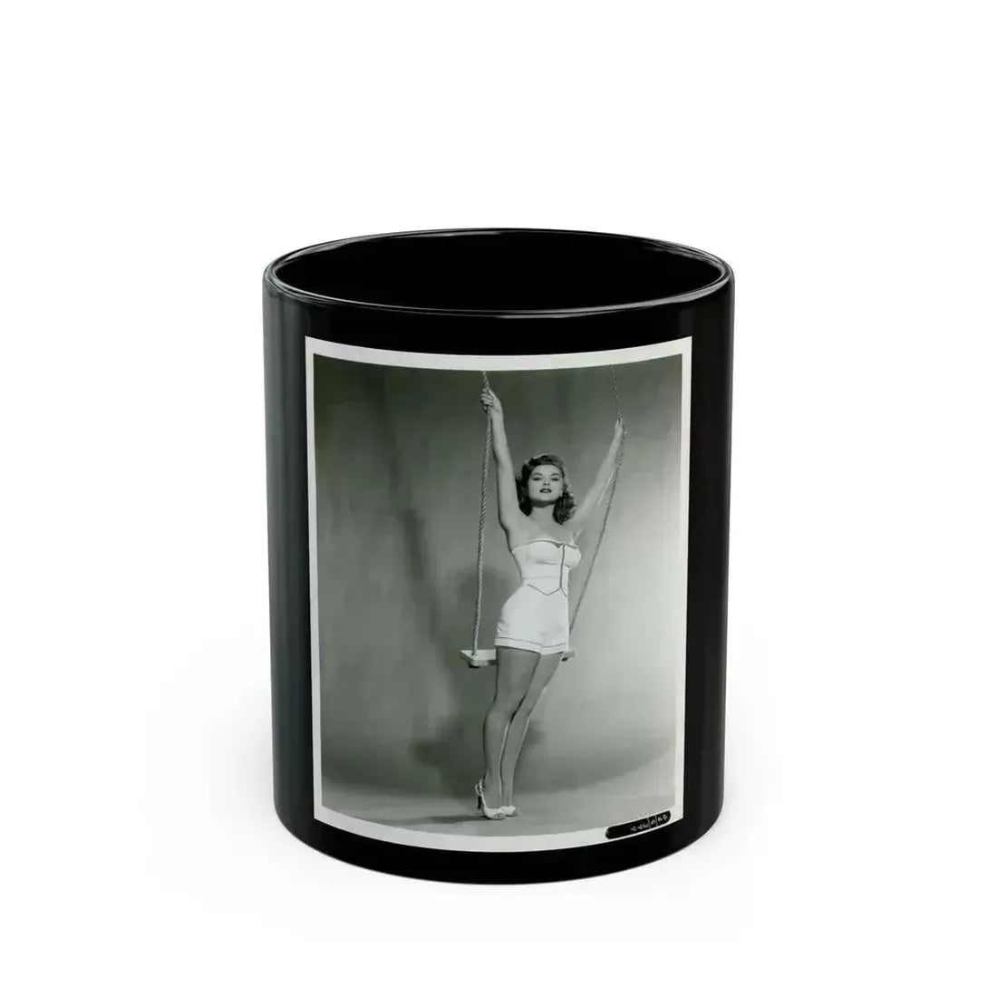 Debra Paget #652 (Vintage Female Icon) Black Coffee Mug 11oz - Go Mug Yourself