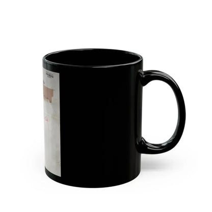 Debra Paget #655 - Original 7x9 Vintage B&W Glamour Photo from 7-11-55 1 (Vintage Female Icon) Black Coffee Mug - Go Mug Yourself