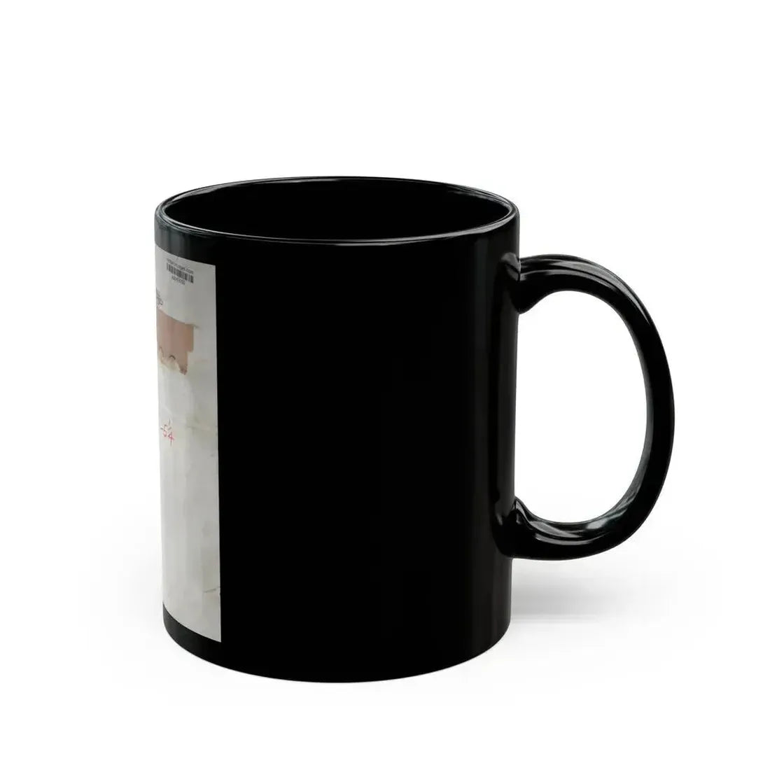 Debra Paget #655 - Original 7x9 Vintage B&W Glamour Photo from 7-11-55 1 (Vintage Female Icon) Black Coffee Mug - Go Mug Yourself