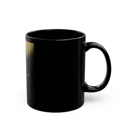 Debra Paget #657 - Magazine Page Glamour Photo Circa 1950's (Vintage Female Icon) Black Coffee Mug - Go Mug Yourself